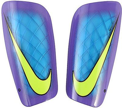 

Nike Mercurial Football Shin Guard(L, Purple, Blue, Green), Blue;green;purple