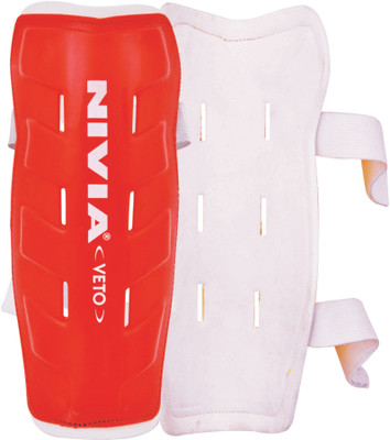 

Nivia Veto Football Shin Guard(Red)