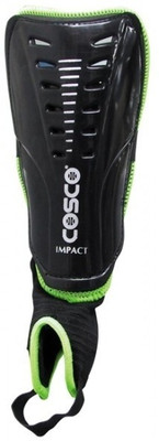 

Cosco Impact Football Shin Guard(White, Black, Black;white