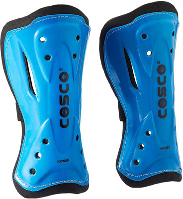 

Cosco Kicker Football Shin Guard(Blue, Black, Black;blue