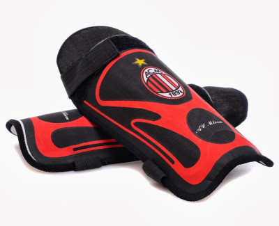 

Jonex Bronze Football Shinguard Football Shin Guard(Red, Black, Black;red