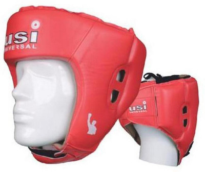 

USI Lite Contest Boxing Head Guard(Red