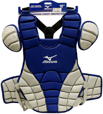 

Mizuno SAMURAI-CP-1 MMA Chest Guard(L, Blue)