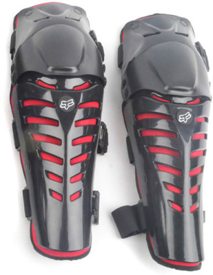 

Sans-Fox Raptor Cycling Knee Guard(L, Red, Black), Black;red