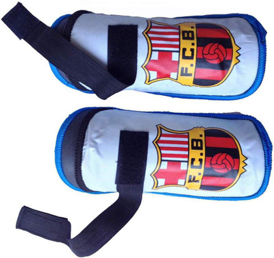 

Navex Shin Guard Pads Protector club Barchelona 1 Football Shin Guard(, Multicolor