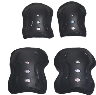 

Dark Horse Protective Riding Gear Large Black Skating Guard Combo(Black