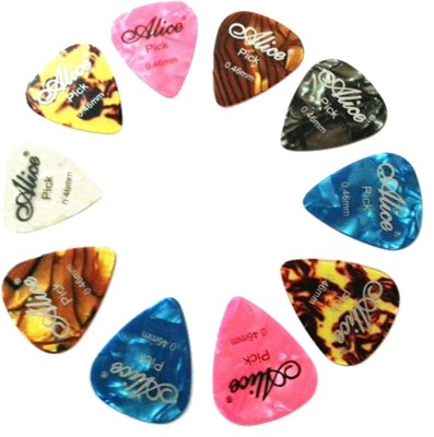 ALICE Plectrums Standard Style Guitar Pick(Pack of 10)