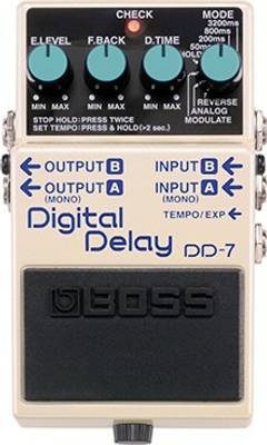 BOSS DD7 DIGITAL DELAY PEDAL Guitar Processor