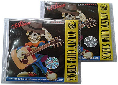 NASIR ALI Acoustic First string alice Guitar String(2 Strings)