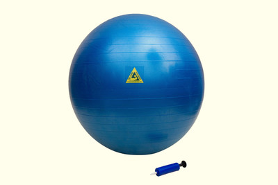 

De Jure Fitness Anti Bust Gym Ball(With Pump), Blue