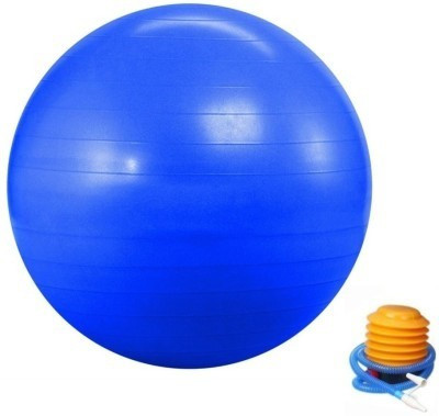 

Swarish Anti Burst Gym Ball(With Pump), Blue