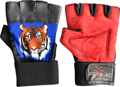 

Prokaid Blue Tiger Gym & Fitness Gloves (, Multicolor