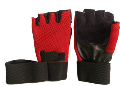 

Manthan Fit Men Gym & Fitness Gloves (, Red