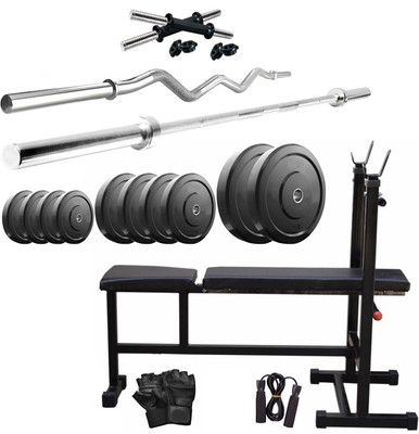 

Star X 30 KG COMBO adjustable home Gym & Fitness Kit