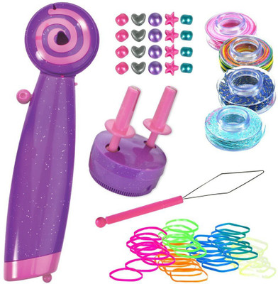 

Shrih Easy & Automatic Braider and Wrap Styling Tool Hair Accessory Set(Multicolor)