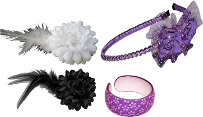 

Bellazaara Floral Style Hair Accessory Set(Multicolor)