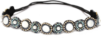 

Blueberry Beaded Hair Band(Blue)
