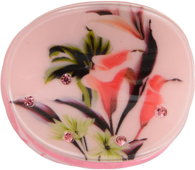 

Taj Pearl Designer Hair Clip(Pink)
