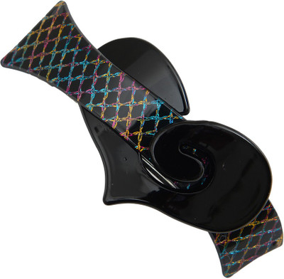 

Taj Pearl Designer Hair Clip(Black)