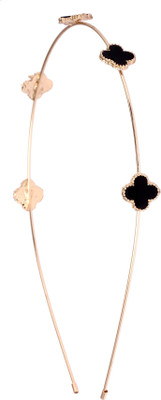 

20 Dresses Blooming Buds Hair Band(Gold, Black)