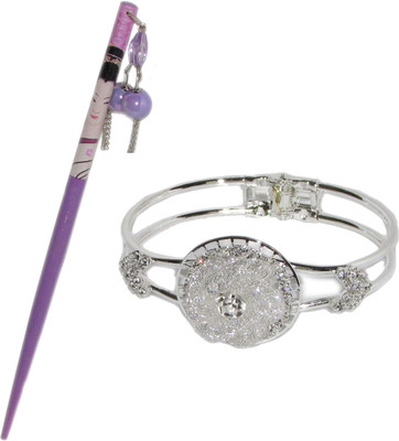 

ASMO Juda Stick with Bracelet Hair Accessory Set(Multicolor)