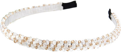 

Young & Forever Shine Bright Band Hair Band(White)