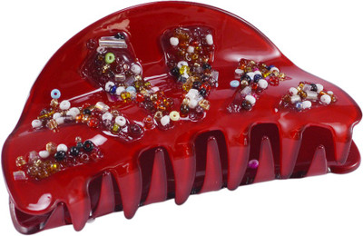Saamarth Impex SI-2146 Hair Clip(Red)