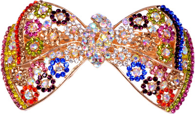 

Mansiyaorange Fancy Latest Designer Party Wedding Stylish Finest Hair Clip(Multicolor)