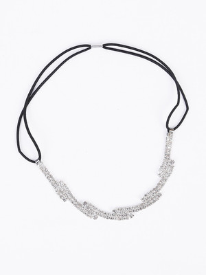 

Blueberry Elasticated Hair Band(Silver)