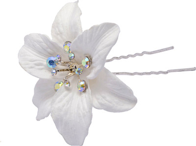 

The Ethnic Wears Elegant Hair Pin(White)