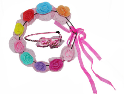 

GD Tiara and Hair Band Hair Accessory Set(Multicolor)