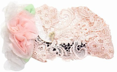 

Pinkblueindia Designer Net Three Rose Flowers Head Band(Pink)