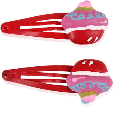 

Trendy Baubles Premier Collection Tic Tac Clip(Red, Pink)