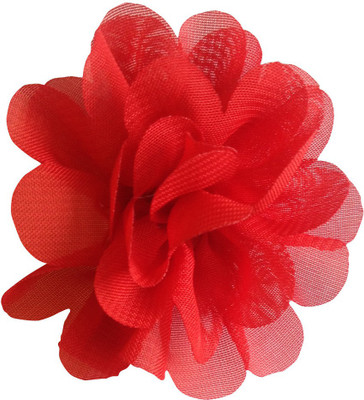 

AkinosKIDS Lovely Chiffon Rose HairClip Hair Accessory Hair Clip(Red)