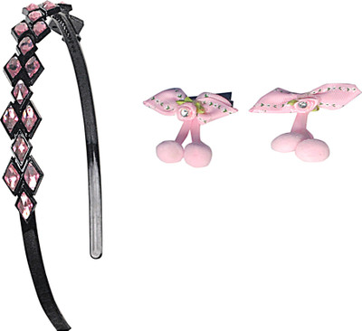 

Sagunya Cute Hair Accessory Set(Pink)