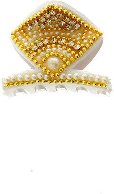 Anuradha Art BF-568 Hair Clip(White)