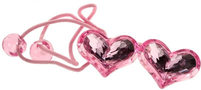 

Trendy Baubles Elastic Band Collection Rubber Band(Pink)