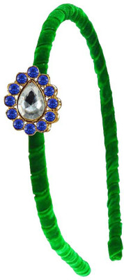 Vidhya Kangan Bakal Hair Band(Green)