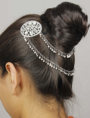 

Muchmore Gorgeous Beautiful Style Fashion Hair Clip For Women Gift Jewelry Hair Clip(White)