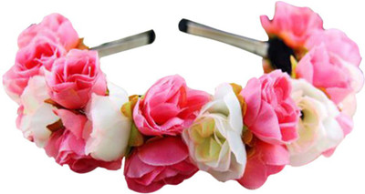 

Sparklandtwinkle floral Hair Band(Beige)