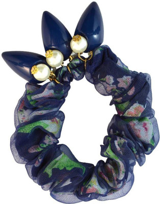 

Sarah Printed Rubber Band(Purple)