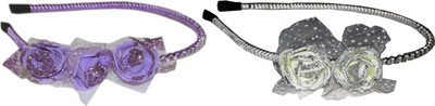 

GD Floral Hairband Hair Accessory Set(Multicolor)