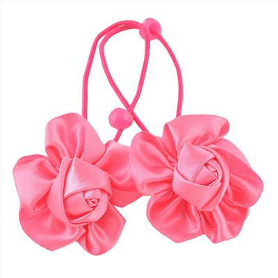 

Crayon Flakes Terry Rings Rubber Band(Pink)