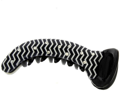 

Anuradha Art BN-137 Banana Clip(White, Black)