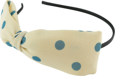 

Sarah Polka Dot Hair Band(Yellow)