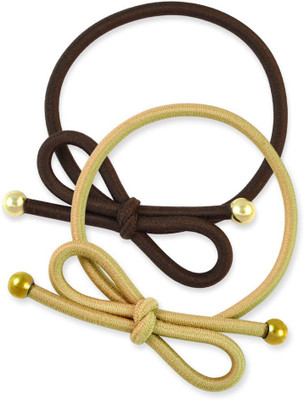 

Sarah Bow Knot Rubber Band(Brown)