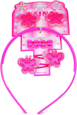 

Anokhi Ada Combo Hair Accessory Set(Pink)