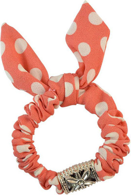 

Sarah Polka Dot Rubber Band(Orange)