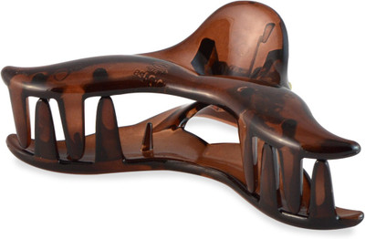 

Sarah Plastic Clutcher Hair Claw(Brown)