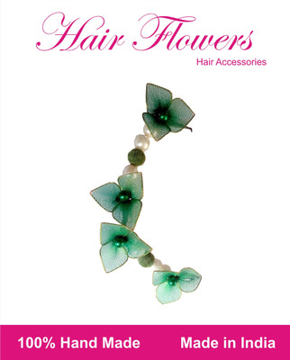 

ODDEVEN Green brooch Hair Accessory Set(Green)
